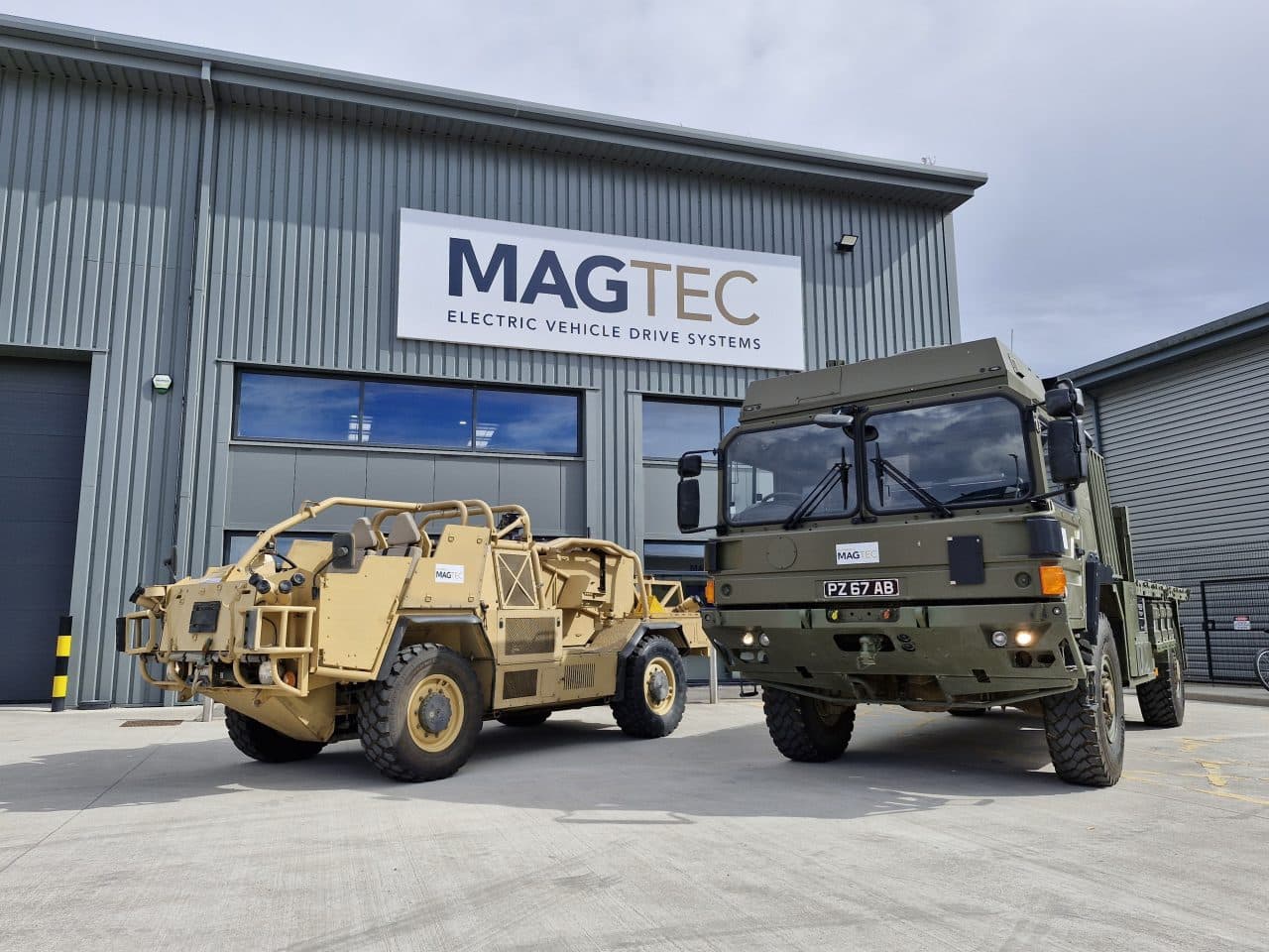 Maxtec Military Defence - Magtec electric vehicle drive systems & hybrid solutions